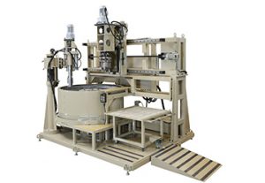 Applicable toa large<br />
sized workpiece<br />
Gyro Finishers<br />
(Stream finish)